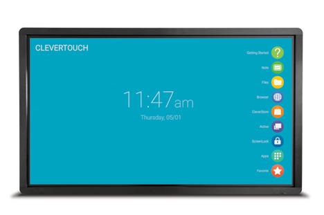 The number one large format touchscreen for education #clevertouch Interactive Display