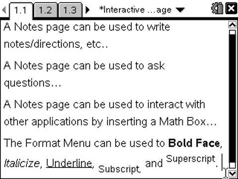 The Interactive Notes Page Application 1. Open a New Document and add a Notes Page.