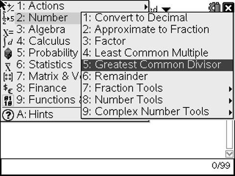 The Calculator Application Note: Screen shots for the CAS handheld may be different. 1. Page 1.1 is a calculator page. (Figure 4). 2.