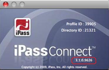 ipassconnect 3.1 for Mac OS X ipassconnect for Mac 3.1, is an easy-to-use network connectivity manager for Wi-Fi enabled Mac computers.