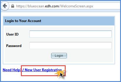 Register an account - step1 Please contact your Dance Medicine Staff with any questions or for assistance