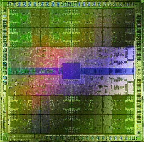a form of SIMD architecture Chip GPU Fermi