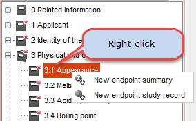 An endpoint summary should be a summary of the evaluation made on all the data entered in the endpoint section.