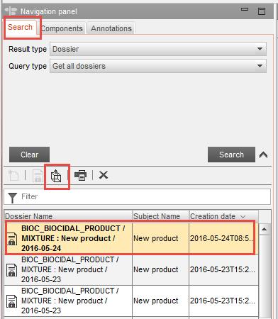 Technical guide: using IUCLID July 2016 63 Figure 52: Exporting the dossier Follow the steps in the Export assistant to select the
