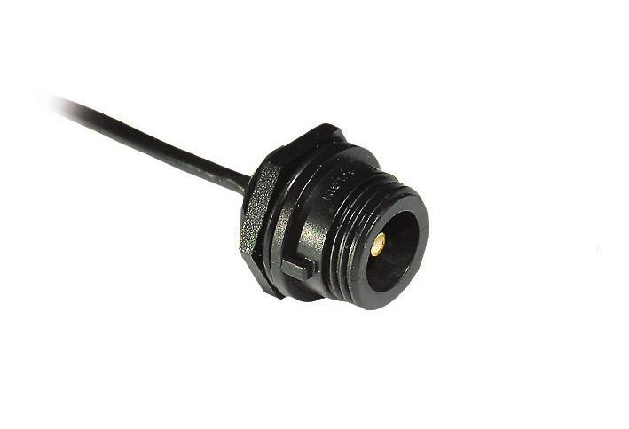 400 Series - SMB Buccaneer Re- Wireable Flex Connector Mates with Panel connector (PX0414) Re-wireable connector For RG-174 cable