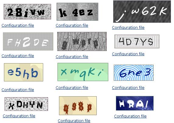 5. Participants will feel that their passwords are more secure with PCCP than participants of the original CCP system. Fig. 4Different types of CAPTCHA creator 3.