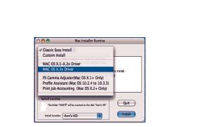 2. Insert the CD into your CD- ROM drive. 3. Double-click the Xanté CD icon that appears on the desktop. 4. Double-click the folders for [Mac] [Driver Installers]. 5.