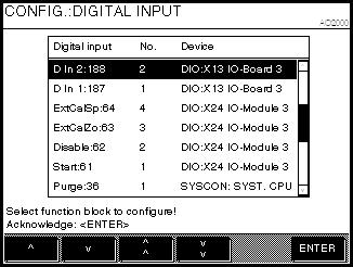 Modbus Address Assignment, continued Step 2: Determine the Numbers of the Input and Output Signals The numbers of the input and output signals can be obtained from the digital and analog input and