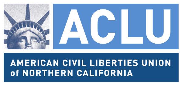 The ACLU affiliate and foundation logos are derived from this master logo, allowing for a recognizable and consistent brand nationwide.