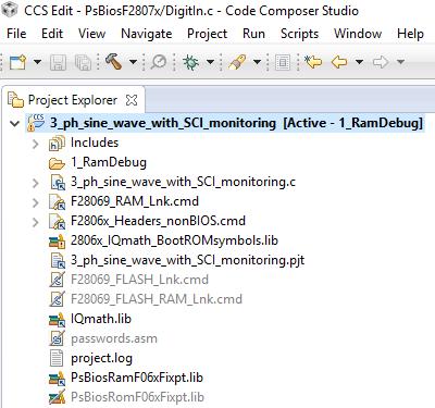 To compile the project, right click on the project name