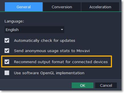 Disabling detection for one device If you don't want the device detection window to appear whenever you connect a specific device: 1.