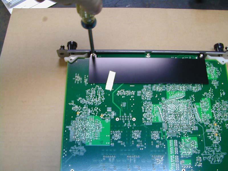 9. Remove protective covering from board.