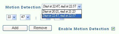 Format: Hour Minute: Hour Minutes (From H/M to H/M) After select time please click Add then the appointed time will show on bar.