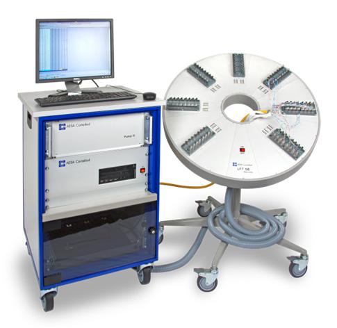 It can be equipped with mono pliers or connecting frames (different configurations available), in order to match the specific needs of the test station.