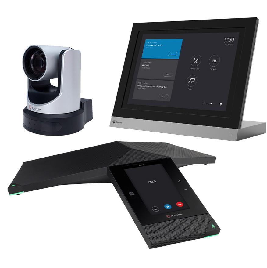 CX5100 Unified Conference Station connects via USB to a PC running Skype for Business and supports 360 degree panoramic video and active speaker view In addition, the following two solutions are also