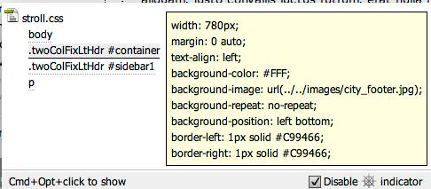 it may not be what you want. It is a good idea to select the desired element in the Tag Selector, when editing a tag.