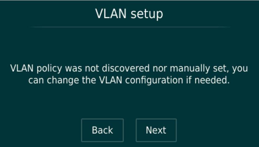 Deploying the phone By default, Link Layer Discovery Protocol is disabled. 6. From the Network setup screen, you can change your proxy settings, if needed. 7. If challenged for 802.