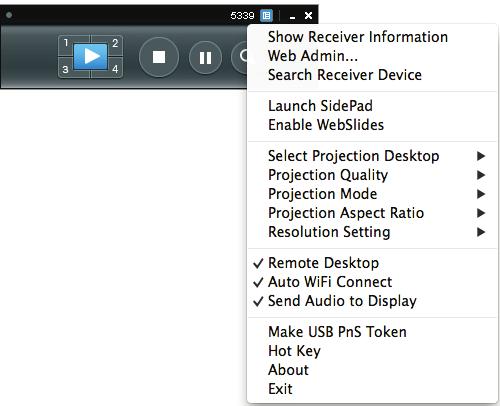 2) You can click on the below function for extending menu to choose one to suit your needs.