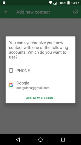 If you don t have any contacts stored on your phone, you can import your Google account contacts, add a new contact or import contacts from your SIM or