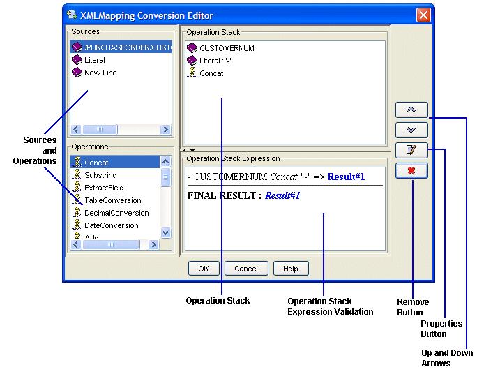 Rel. 8.6.4 (Eterm)8.6.2 (Eterm) Business Connect XML Accessing the XML Mapping Conversion Edit Dialog Box 1. Access the Business Connect XML mapping utility. 2.