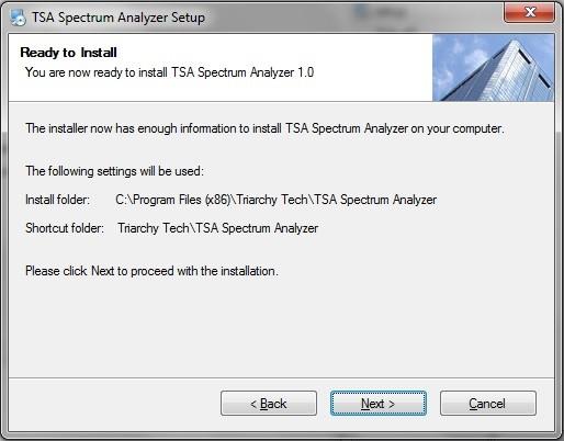 C:\Program Files (x86)\triarchy Tech\TSA Spectrum Analyzer TSA data