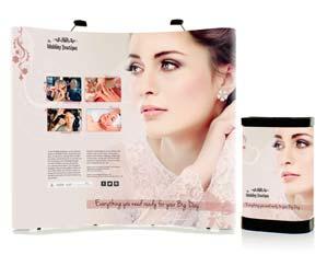 Sterling Banner Stand is printed on 240 micron Stoplight film and laminated.