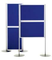 Our Table Top Display Boards are available with various amounts of panels in different sizes as well as colours and materials including custom printed panels.