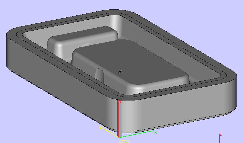 Tool design is unchanged. However, the CAD model is broken down to two or more discrete files. 2.2.2. Manufacture pulp molding tool. FDM replaces machined tool. 2.2.3.