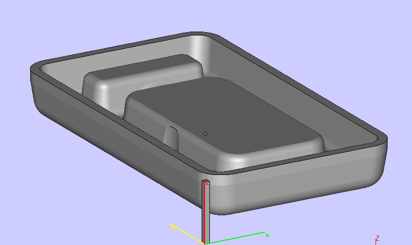 Reference block dimensions: X & Y: Approximately 0.25 inch (6.4 mm) Z: Height of tool + 0.10 inch (2.5 mm) Reference block must be taller than the tool due to the slicing procedure in Insight.