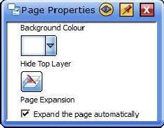SETTING PAGE PROPERTIES You can make settings that determine how the page is displayed.