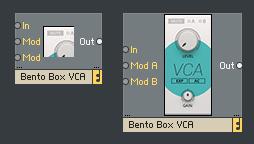 REAKTOR 6.0 Updates to Building The same Instrument displayed with Look set to Compact (left) and Flexible (right) 2.