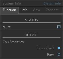 REAKTOR 6.0.3 New and Updated Modules GUI Port The new GUI Port outputs the load on the GUI Thread as a percent. This port can be used to measure the performance of GUI Core Cells and Panel elements.