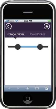 Slider Control The Slider control provides a dynamic and interactive slider bar that allows users to visually select a specific value or a range of values within a value range by dragging or