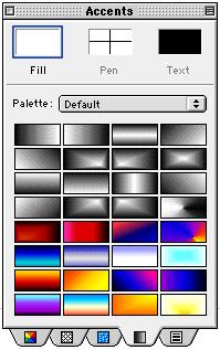Moving and Hiding the Tools Palette The Tool Palette contains all the draw and paint tools that you may use in your documents including a Table Creation Tool, Spreadsheet Tool, Paint Tool, and Text