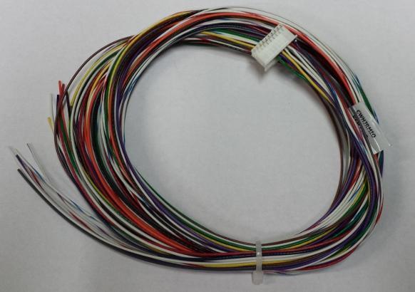 8 meters) CAN-Version (CWHJRMIC) Standard Version (CWHJRMIO) Both versions of the Main I/O harnesses are terminated in blunt cut wire.