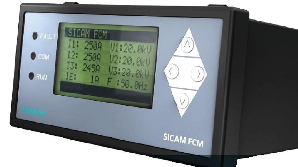 SICAM FCM What one should remember 1% accuracy Norm conform sensors for current and voltage No adjustment to primary values Extended temperature range Short