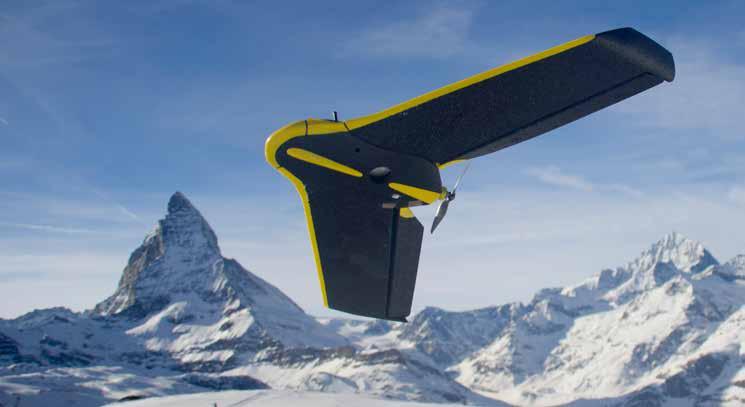 Airborne Solutions sensefly ebee Professional Aerial Mapping The ebee takes off, flies and lands autonomously.