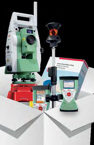 Robotic Total Stations Leica TS12 Performance on a Budget Leica Viva TS12 Performance Robotic package sets a new standard. Everything you need is in one package to begin efficient surveying today.