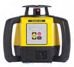 Construction Lasers Leica Rugby 600 Series Your reliable partner on site One Button Simplicity Simple and reliable, one button laser where no mistakes are possible Superb performance with all Leica