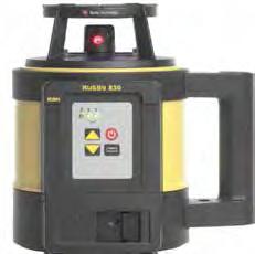 Construction Lasers Leica Rugby 800 Series The toughest construction lasers on site Levelling Made Easy Rugged, reliable, accurate Always automatic always self-leveling Out-of-level indication