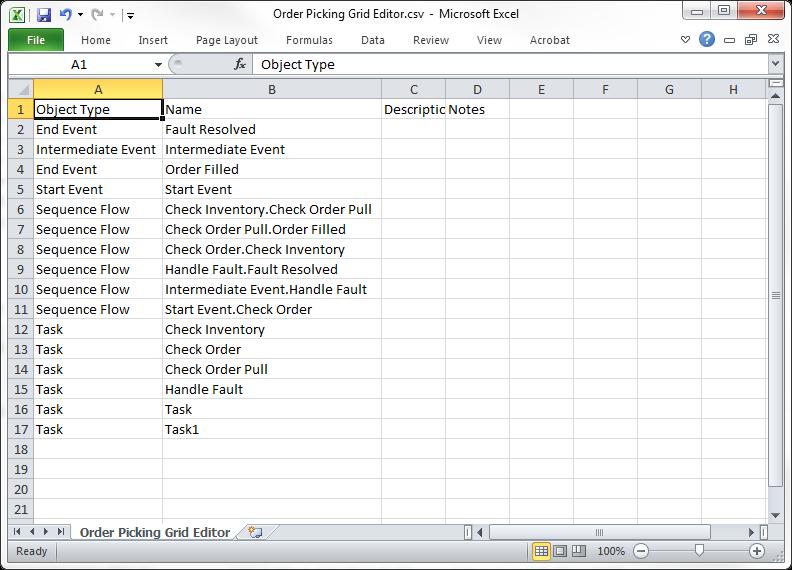 Session 12: Exporting data You can save generated views or reports such as the Grid Editor and then open them in another application with a single step.