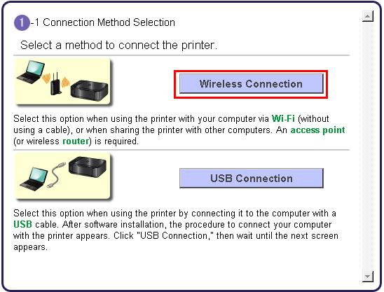 Connecting to the Wireless Network 5. Follow preliminary on-screen instructions.