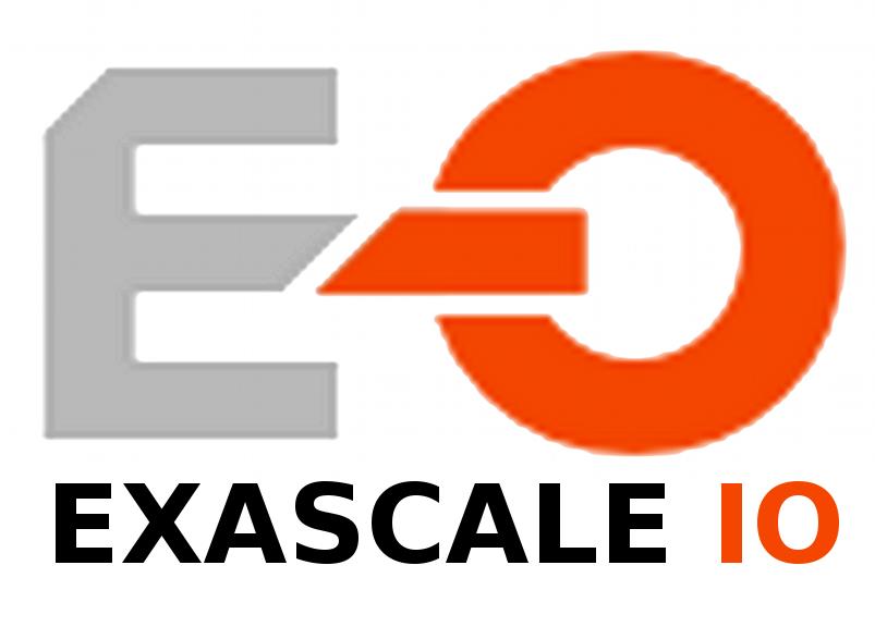 The Exascale I/O Workgroup (Exascale10) Goal: Development of a middleware with advanced features Data-type aware storage Multiple views to the same data (BigData) Guided interfaces instead of