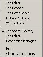 Job Name Server Setting up Job
