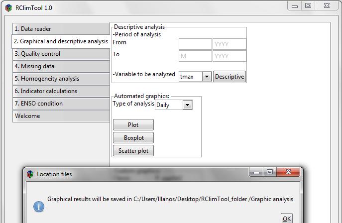 R Console Figure 4: Descriptive analysis For graphical analysis, you can generate different types of automatic graphics,