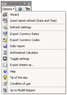 Description Using this practical tool you can update automatically through Internet the currency exchange rates into your Excel spreadsheets.