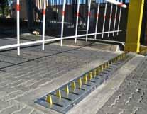 5m SECTOR barrier must be ordered for this application, along with a 3m boom pole and 2 x 1.5m modules of the TRAPEX barrier fence 4.