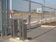 5: SECTOR 6: Rapid, high-volume barrier, 3 metre boom pole High-volume barrier, 4.