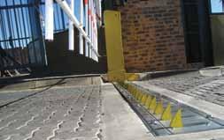 CLAWS Roadway Spikes For High-Volume Access Control Various kit combinations available refer to Price List CLAWS barrier spikes are designed to enhance the security at high-volume entry and exit