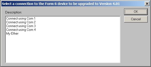 OPTION 3 1. Launch ProView 4.0; connect to the Form 6 using the Open Scheme from Device option. When the Save As dialog is displayed accept or change the File name: then click the Save button.